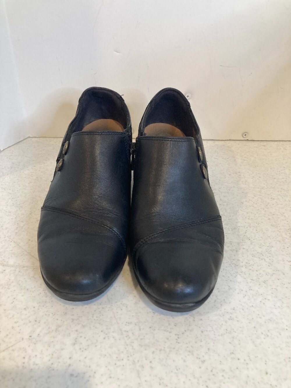 CLARKS CHANNING ANN ZIPPER LOAFER WOMENS SIZE 10